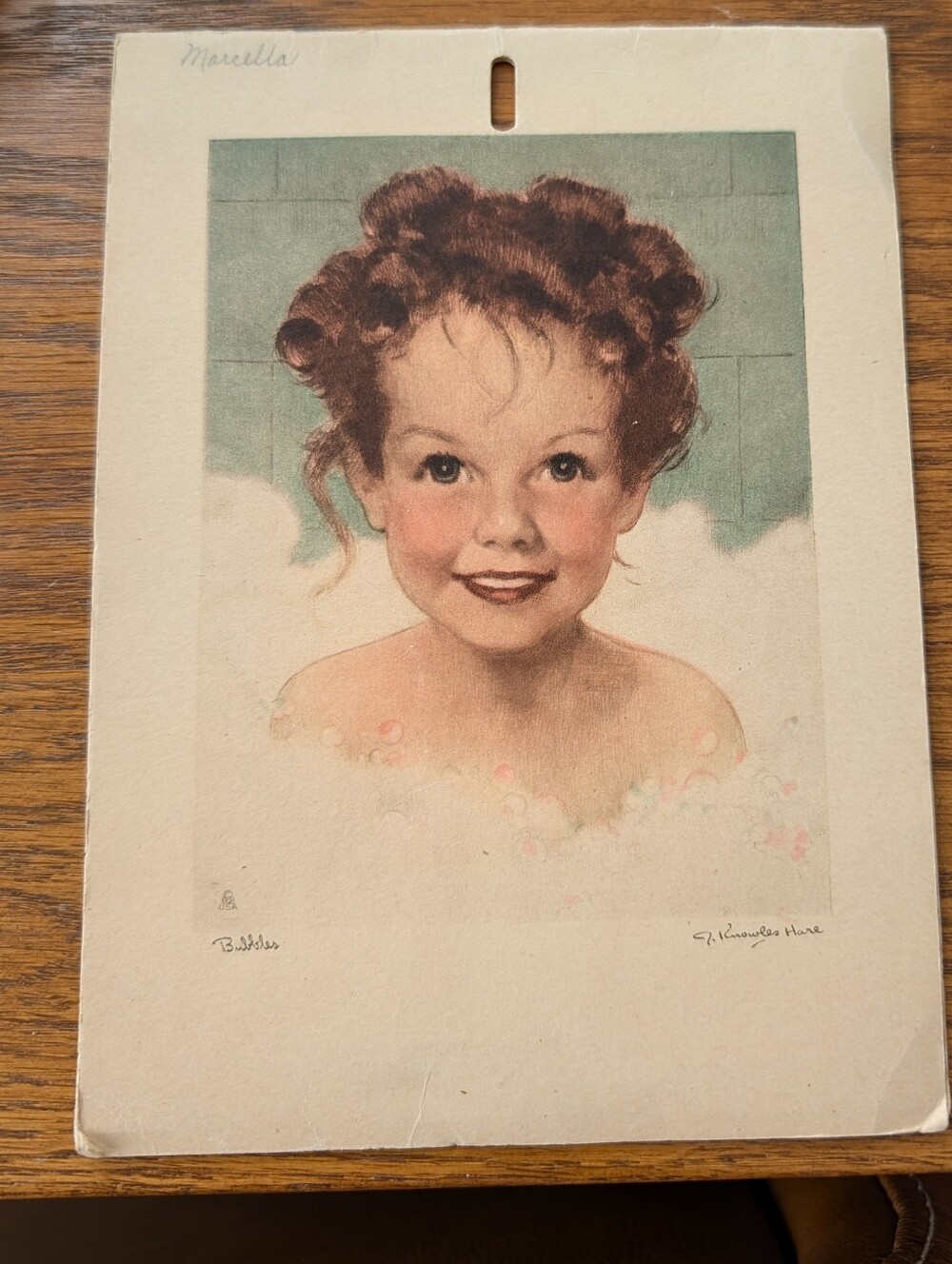 Vintage 1946 Calendar